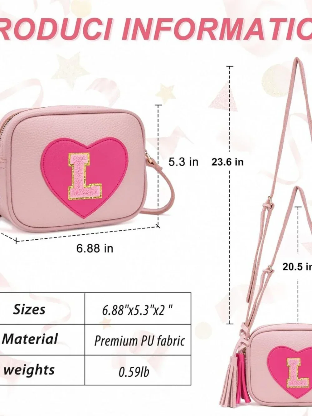 3 4 5 6 7 8 Year Old Girl Birthday Gifts Initial Toddler Girl Purse Kids Purse T